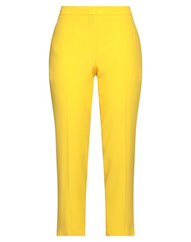 Alexander Mcqueen Woman Pants Yellow Size 2 Viscose, Acetate