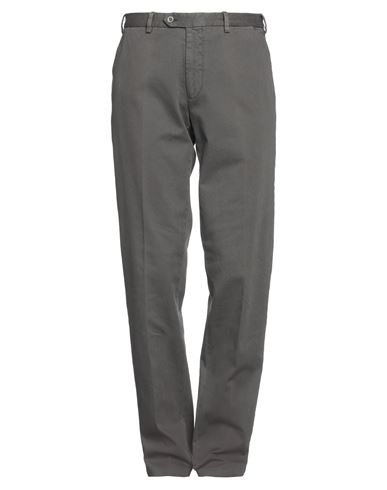 Santaniello Man Pants Grey Size 32 Cotton, Elastane