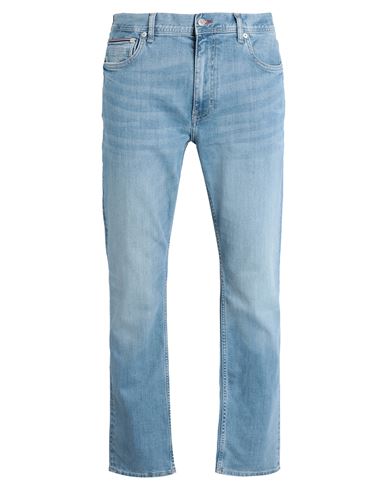 Tommy Hilfiger Man Jeans Blue Size 35w-32l Cotton, Elastane