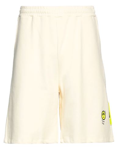 Barrow Man Shorts & Bermuda Shorts Cream Size M Cotton In White