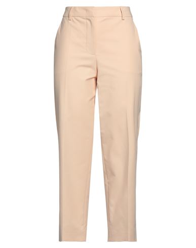 Boutique Moschino Woman Pants Apricot Size 4 Cotton, Elastane In Orange