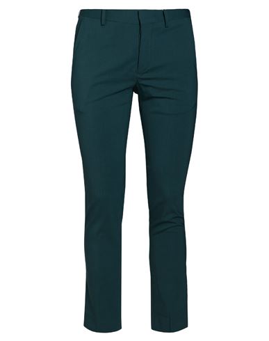 Grifoni Man Pants Dark Green Size 30 Virgin Wool, Elastane