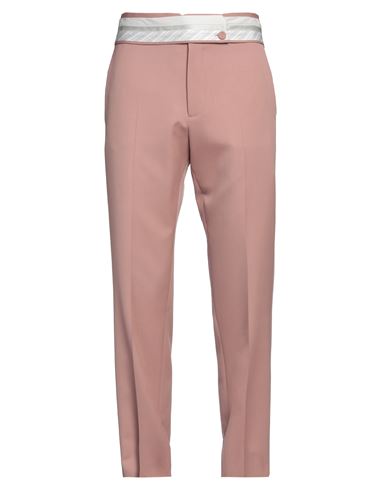 Shop Dior Homme Man Pants Pastel Pink Size 36 Virgin Wool