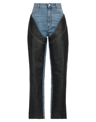 Shop Stella Mccartney Woman Jeans Blue Size 31 Cotton, Polyester, Viscose, Polyurethane