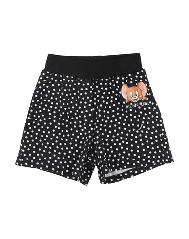 Monnalisa Toddler Girl Shorts & Bermuda Shorts Black Size 5 Cotton, Elastane In Black