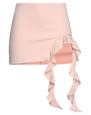 David Koma Woman Mini Skirt Pink Size 2 Acetate, Viscose, Elastane, Polyamide
