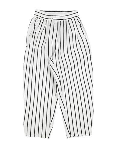 Monnalisa Toddler Girl Pants White Size 6 Viscose, Polyester In White