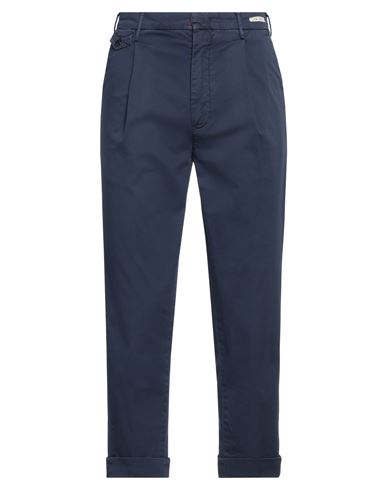 Shop L.b.m 1911 L. B.m. 1911 Man Pants Navy Blue Size 30 Cotton, Elastane