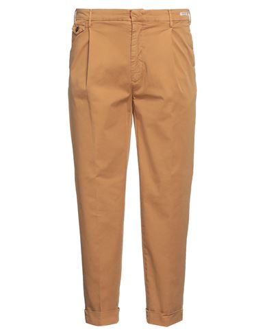 Shop L.b.m 1911 L. B.m. 1911 Man Pants Ocher Size 38 Cotton, Elastane In Yellow