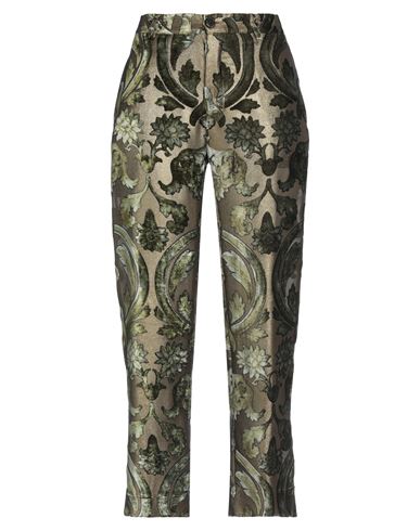 F.r.s For Restless Sleepers F. R.s. For Restless Sleepers Woman Pants Bronze Size Xs Viscose, Silk, Lurex In Yellow