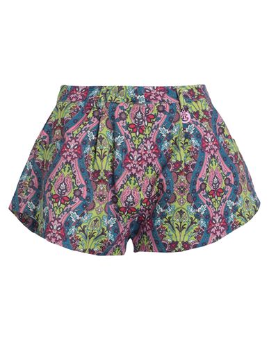 Shop Gaelle Paris Gaëlle Paris Woman Shorts & Bermuda Shorts Pink Size 6 Cotton, Elastane