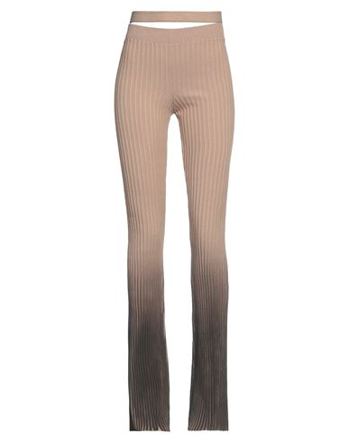 Shop Andreädamo Andreādamo Woman Pants Beige Size S Viscose, Polyester, Polyamide, Elastane