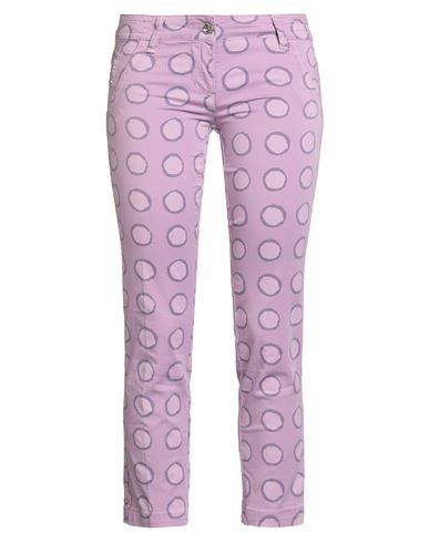 Jacob Cohёn Woman Pants Lilac Size 26 Cotton, Elastane In Multi