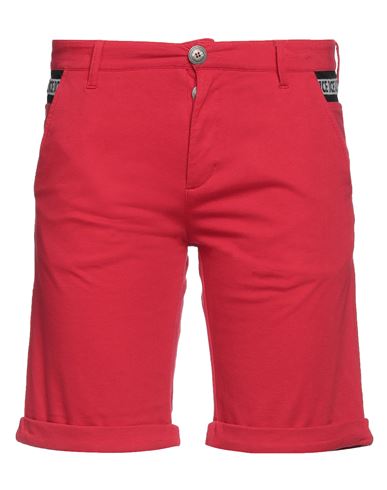 Ice Iceberg Man Shorts & Bermuda Shorts Red Size 34 Cotton