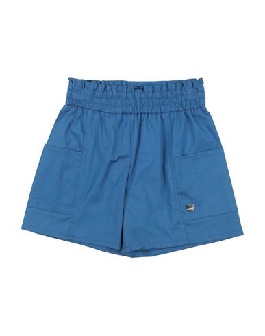 Monnalisa Toddler Girl Shorts & Bermuda Shorts Blue Size 6 Cotton, Elastane In Blue