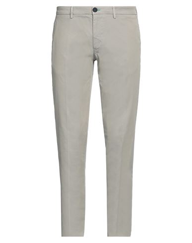 Dimattia Man Pants Grey Size 40 Cotton, Elastane In Gray