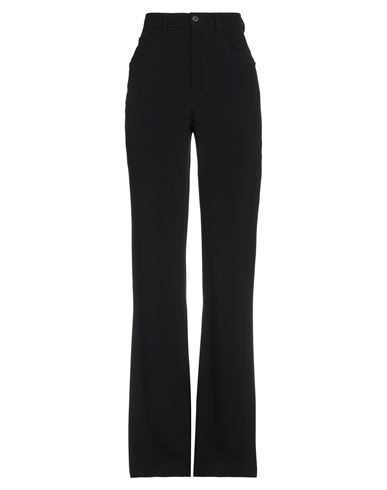 N°21 Woman Pants Black Size 8 Acetate, Viscose