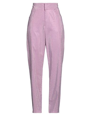 Giuseppe Di Morabito Woman Pants Pink Size 4 Cotton, Polyamide, Elastane