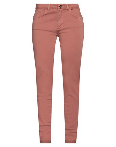 Shop Marani Woman Pants Pastel Pink Size 28 Cotton, Polyester, Elastane