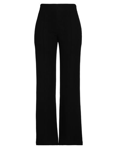 Chloé Woman Pants Black Size 8 Virgin Wool, Cashmere