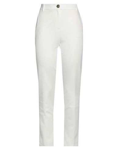 Marella Sport Woman Pants White Size 8 Viscose, Polyamide, Elastane