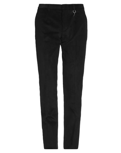 Shop Roberto Cavalli Man Pants Black Size 40 Cotton