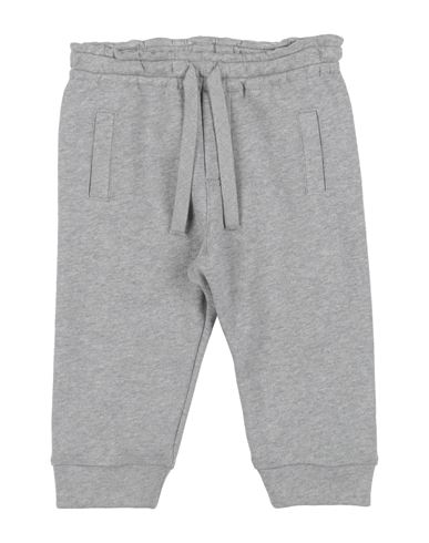 Dolce & Gabbana Newborn Boy Pants Light Grey Size 3 Cotton In Gray