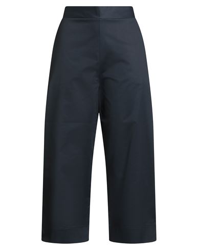Alpha Studio Woman Pants Navy Size 8 Cotton, Elastane In Blue