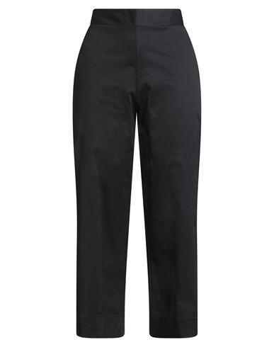 Alpha Studio Woman Pants Black Size 8 Cotton, Elastane In Black