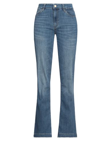Guess Woman Jeans Blue Size 27w-34l Cotton, Polyester, Lyocell, Elastane