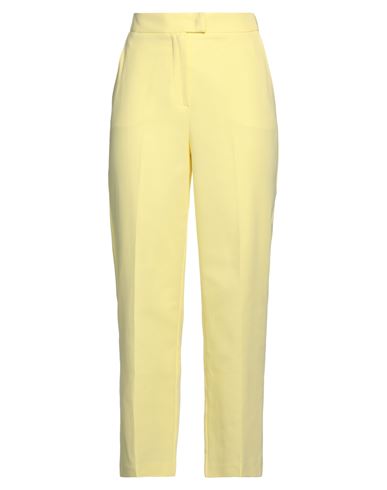 Beatrice B Beatrice .b Woman Pants Yellow Size 6 Cotton In Yellow