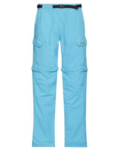 Shop Colmar Man Pants Azure Size 28 Polyamide In Blue