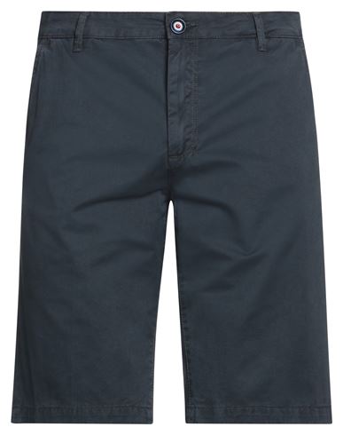 Shop Fred Mello Man Shorts & Bermuda Shorts Blue Size 34 Cotton
