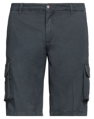 Fred Mello Man Shorts & Bermuda Shorts Midnight Blue Size 34 Cotton