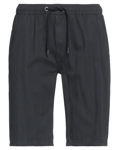 Shop Fred Mello Man Shorts & Bermuda Shorts Midnight Blue Size 34 Cotton
