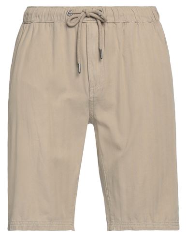 Fred Mello Man Shorts & Bermuda Shorts Sand Size 34 Cotton In Beige