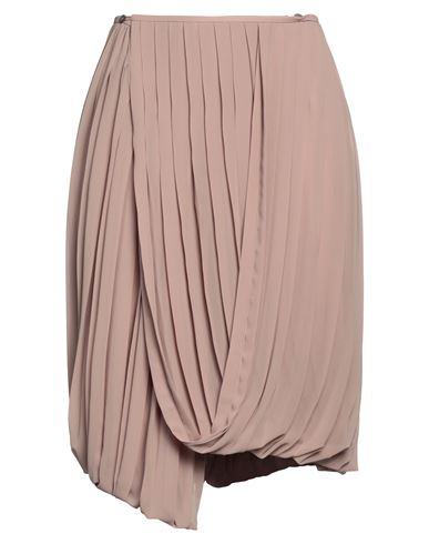 Dries Van Noten Woman Midi Skirt Pastel Pink Size 8 Polyester