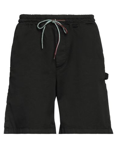 Shoe® Shoe Man Shorts & Bermuda Shorts Black Size S Cotton, Elastane
