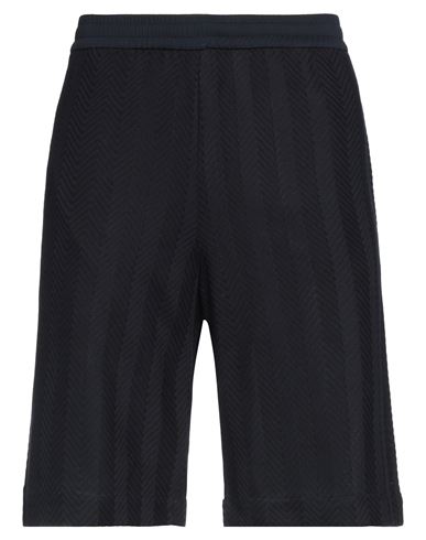 Missoni Man Shorts & Bermuda Shorts Midnight Blue Size 38 Cotton