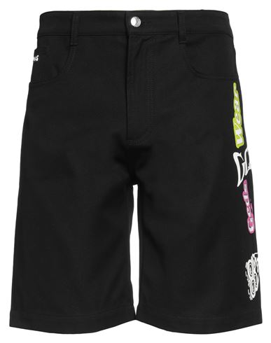 Gcds Man Shorts & Bermuda Shorts Black Size 34 Cotton