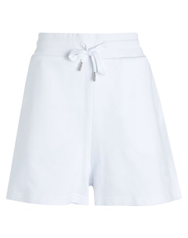 Woolrich Cotton-fleece Track Shorts In White