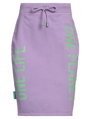 Dsquared2 Woman Mini Skirt Mauve Size Xs Cotton, Elastane In Purple