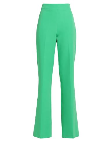 Mariuccia Woman Pants Green Size Xs Polyester, Elastane