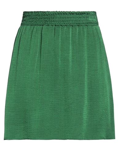 American Vintage Woman Mini Skirt Green Size L Viscose