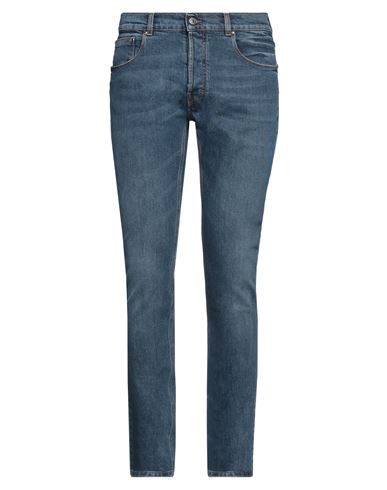 Roberto Cavalli Man Jeans Blue Size 34 Cotton, Elastane