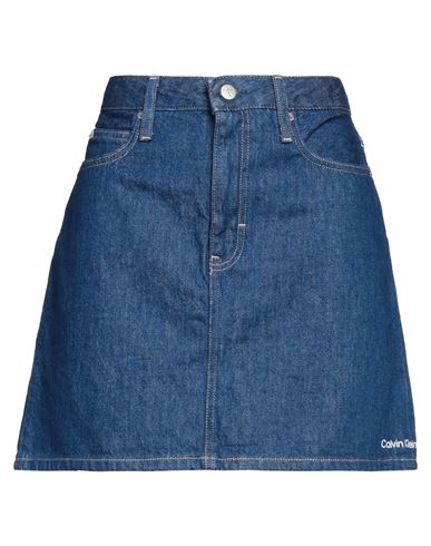 Calvin Klein Jeans Est.1978 Calvin Klein Jeans Woman Denim Skirt Blue Size 30 Cotton