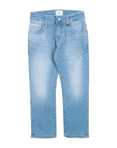 Shop Peuterey Toddler Boy Jeans Blue Size 6 Cotton, Elastane