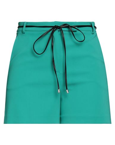 Patrizia Pepe Woman Shorts & Bermuda Shorts Green Size 4 Polyester, Elastane