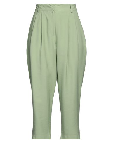 Silvian Heach Woman Pants Light Green Size 6 Viscose, Polyester