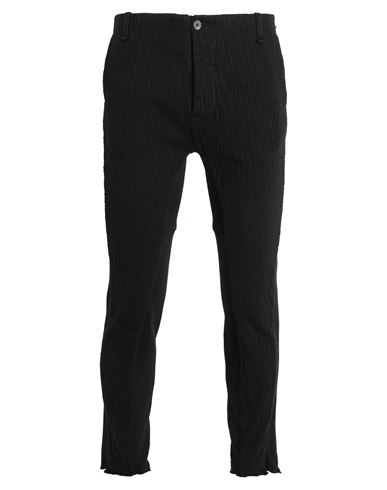 Shop Masnada Man Pants Black Size 30 Cotton